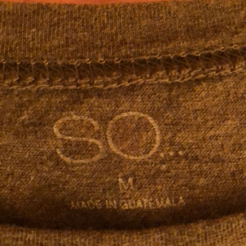 Brown tee - Picture 3 of 4